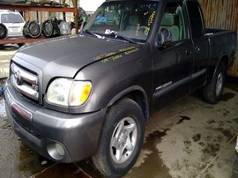 2003 TOYOTA TUNDRA, GRAY, SR5 MODEL, EXTD CAB, 4.7L, AT, 2WD. Z26309